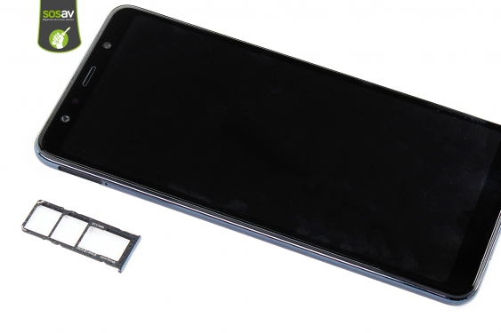 Guide photos remplacement câbles d'interconnexion wifi / gsm Galaxy A7 (2018) (Etape 3 - image 1)