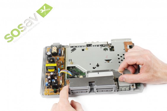Guide photos remplacement châssis interne Playstation (Etape 9 - image 1)