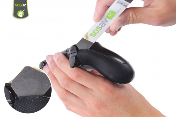 Guide photos remplacement bouton central (bouton playstation) Manette Dualshock (Playstation 4) (Etape 2 - image 1)