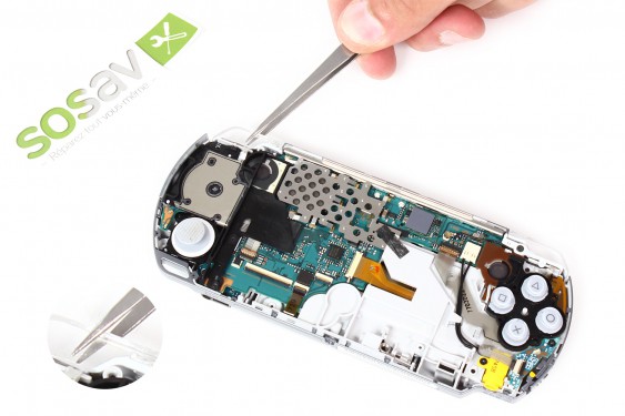 Guide photos remplacement lecteur umd PSP 2000 (Etape 19 - image 1)