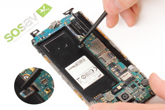 Guide photos remplacement caméra avant + capteur de proximité et luminosité  (Etape 19 - image 3)