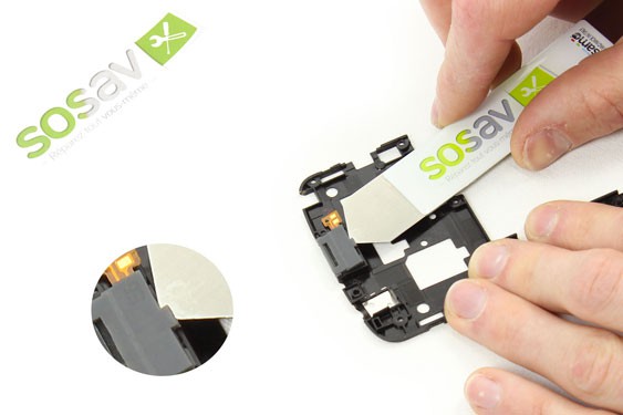 Guide photos remplacement haut-parleur interne Nexus 4 (Etape 8 - image 4)