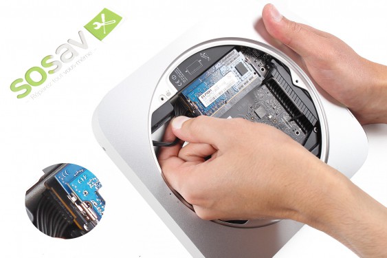 Guide photos remplacement récepteur infrarouge Mac Mini Late 2012 (Etape 18 - image 1)