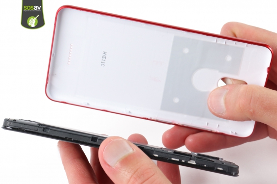 Guide photos remplacement caméra avant Wiko View Go (Etape 2 - image 4)