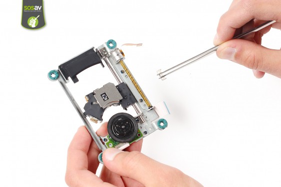 Guide photos remplacement lentille laser Playstation 2 Slim (Etape 10 - image 3)