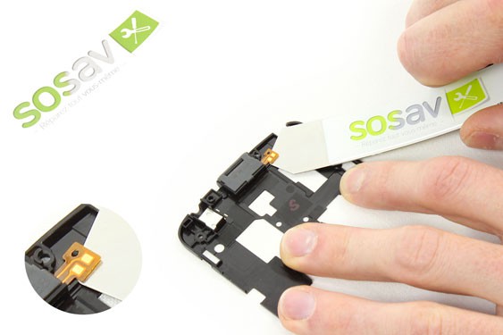 Guide photos remplacement haut-parleur interne Nexus 4 (Etape 7 - image 2)