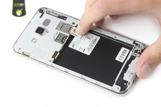 Guide photos remplacement caméra avant Galaxy J7 2015 (Etape 8 - image 2)