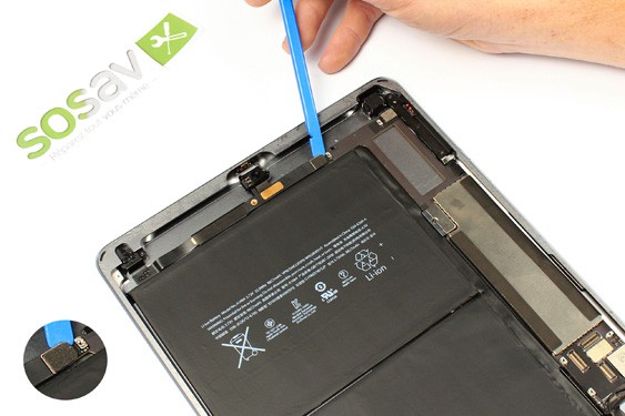 Guide photos remplacement prise jack iPad Air 1 WiFi (Etape 20 - image 1)