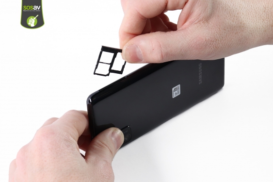 Guide photos remplacement haut-parleur interne Galaxy A41 (Etape 2 - image 3)