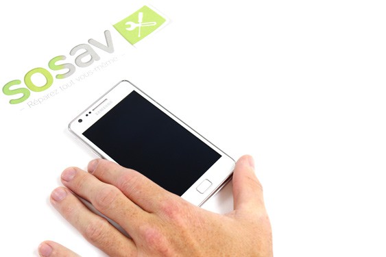 Guide photos remplacement antenne Samsung Galaxy S2 (Etape 1 - image 4)