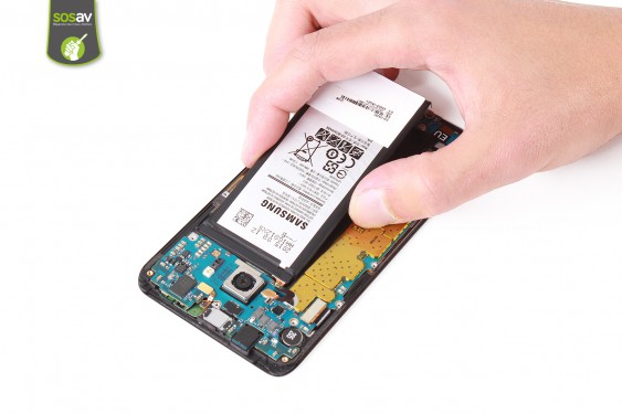 Guide photos remplacement caméra avant Samsung Galaxy S6 Edge + (Etape 11 - image 1)