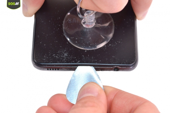 Guide photos remplacement bloc écran Galaxy A52 S (Etape 3 - image 2)