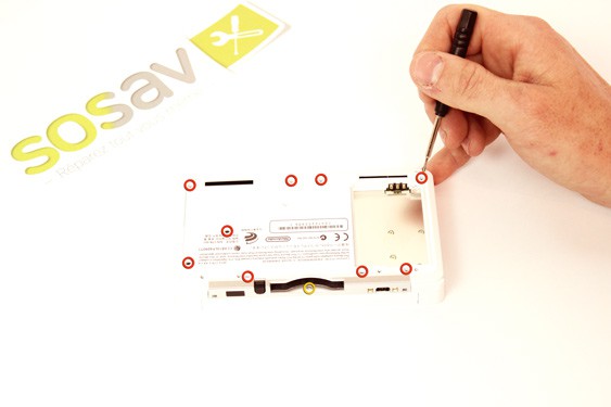 Guide photos remplacement carte wifi Nintendo 3DS (Etape 4 - image 1)