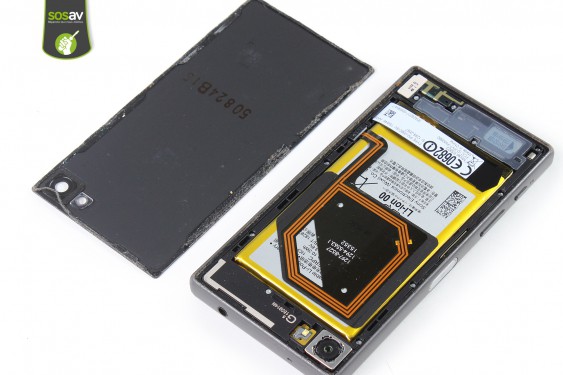 Guide photos remplacement ecran complet (lcd + tactile + châssis) Z5 compact (Etape 5 - image 3)