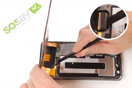 Guide photos remplacement caméra avant + capteur de proximité et luminosité  (Etape 15 - image 1)