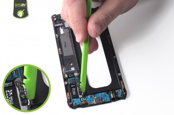 Guide photos remplacement bouton home Samsung Galaxy S6 Edge + (Etape 34 - image 4)