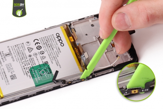 Guide photos remplacement ecran complet (châssis + écran) Oppo A9 (2020) (Etape 27 - image 2)
