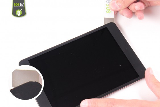 Guide photos remplacement nappe bouton power, volume et silencieux iPad Mini 1 WiFi (Etape 3 - image 2)