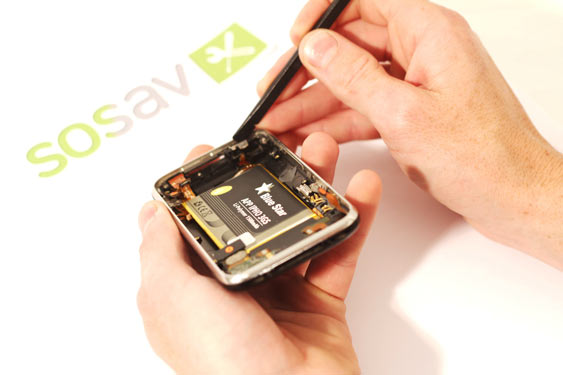 Guide photos remplacement prise jack (nappe jack + power + vibreur) iPhone 3G (Etape 18 - image 1)