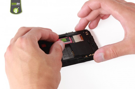 Guide photos remplacement caméra arrière HTC Titan (Etape 4 - image 3)