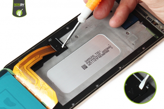 Guide photos remplacement nappe volume Galaxy A6+ (2018) (Etape 9 - image 3)