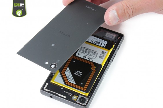 Guide photos remplacement ecran complet (lcd + tactile + châssis) Z5 compact (Etape 5 - image 2)