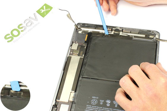 Guide photos remplacement haut-parleur droit iPad Air 1 WiFi (Etape 24 - image 1)