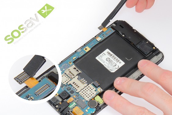 Guide photos remplacement prise jack + haut-parleur interne  (Etape 11 - image 3)