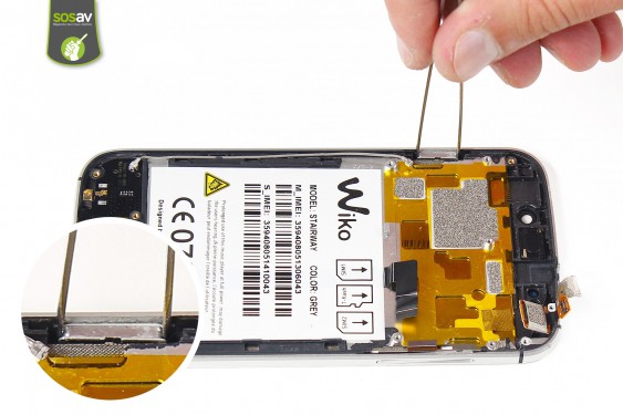 Guide photos remplacement vitre tactile Wiko Stairway (Etape 17 - image 1)