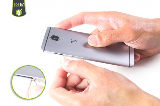 Guide photos remplacement haut-parleur interne OnePlus 3 (Etape 2 - image 2)