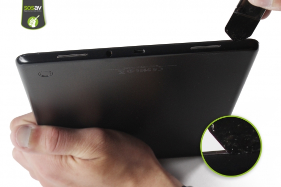 Guide photos remplacement haut-parleur droit Galaxy Tab A 9,7 (Etape 4 - image 1)