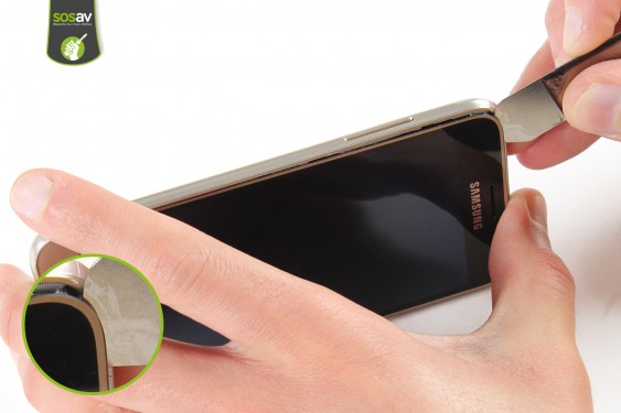 Guide photos remplacement bouton volume Samsung Galaxy J3 2016 (Etape 10 - image 3)