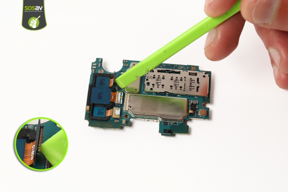 Guide photos remplacement caméra arrière / carte mère Galaxy A21s (Etape 15 - image 2)