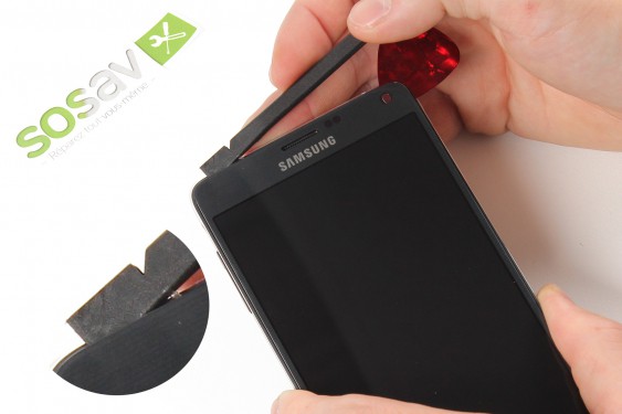 Guide photos remplacement caméra avant + capteur de proximité et luminosité  (Etape 12 - image 2)