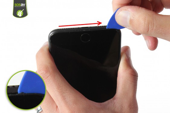 Guide photos remplacement antenne gps iPhone 8 Plus (Etape 3 - image 2)