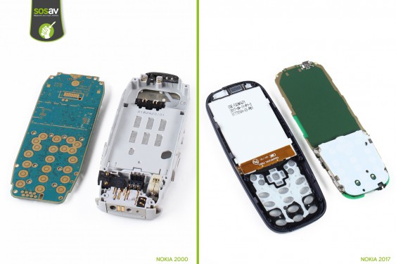 Guide photos remplacement démontage complet Nokia 3310 (2017) (Etape 8 - image 2)