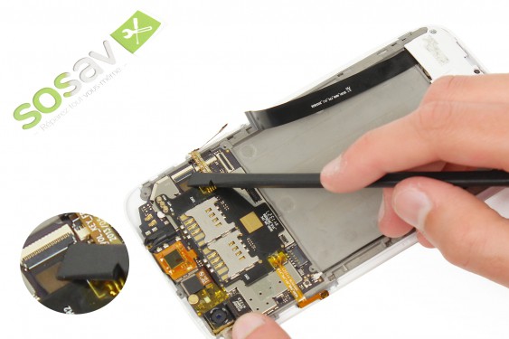 Guide photos remplacement lecteur carte sim et microsd Wiko Darkside (Etape 19 - image 1)