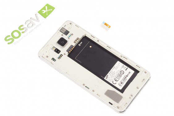 Guide photos remplacement vibreur Samsung Galaxy Alpha (Etape 5 - image 1)