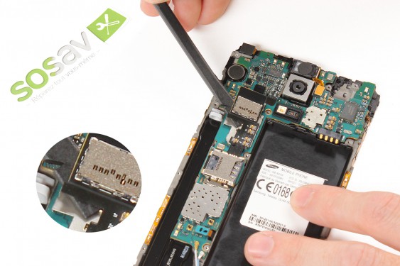 Guide photos remplacement lecteur carte sim et microsd  (Etape 20 - image 2)