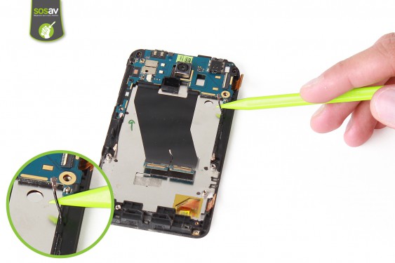 Guide photos remplacement caméra arrière HTC Titan (Etape 14 - image 2)