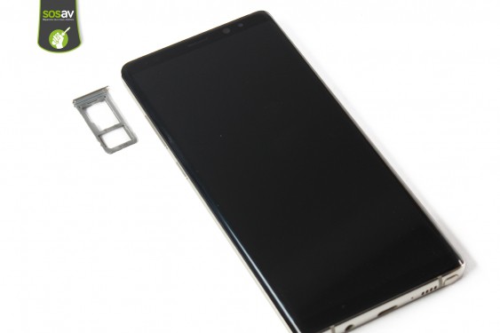 Guide photos remplacement caméra iris Galaxy Note 8 (2017) (Etape 3 - image 1)