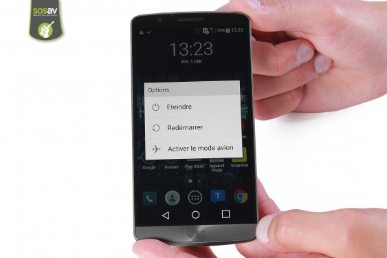 Guide photos remplacement châssis interne complet G3 (Etape 1 - image 2)