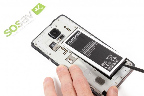 Guide photos remplacement caméra avant + capteur de proximité et luminosité  (Etape 4 - image 2)