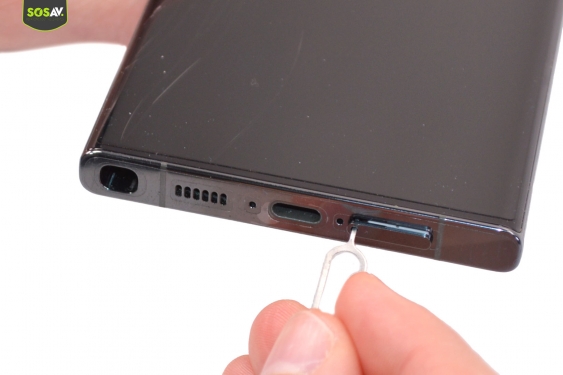 Guide photos remplacement haut parleur interne Galaxy S23 Ultra (Etape 2 - image 3)