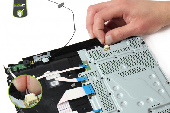 Guide photos remplacement câble de liaison de l'alimentation Playstation 4 Slim (Etape 29 - image 3)