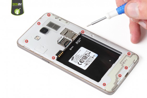 Guide photos remplacement vibreur Samsung Galaxy Grand Prime (Etape 6 - image 1)