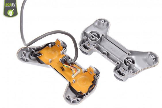 Guide photos remplacement boutons start et select Manette Playstation 1 (Non dualshock) (Etape 2 - image 4)