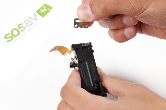 Guide photos remplacement nappe de contact poignée batterie Canon EOS 1000D / Rebel XS / Kiss F (Etape 61 - image 2)