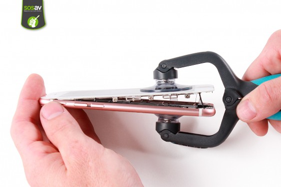 Guide photos remplacement nappe power, vibreur, volume, flash et micro externe iPhone 6S (Etape 3 - image 3)
