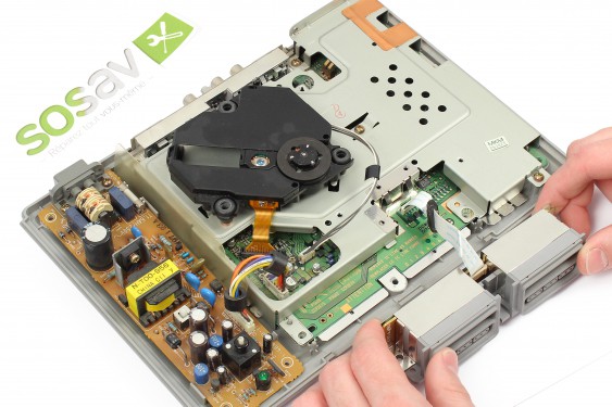 Guide photos remplacement nappe bloc manettes + cartes mémoire Playstation (Etape 6 - image 3)